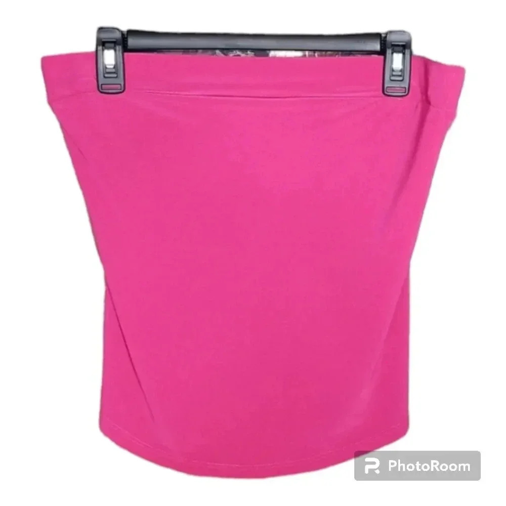 Y2K NWT Neon Fushia pink tube top Strapless Barbiecore Dopamine